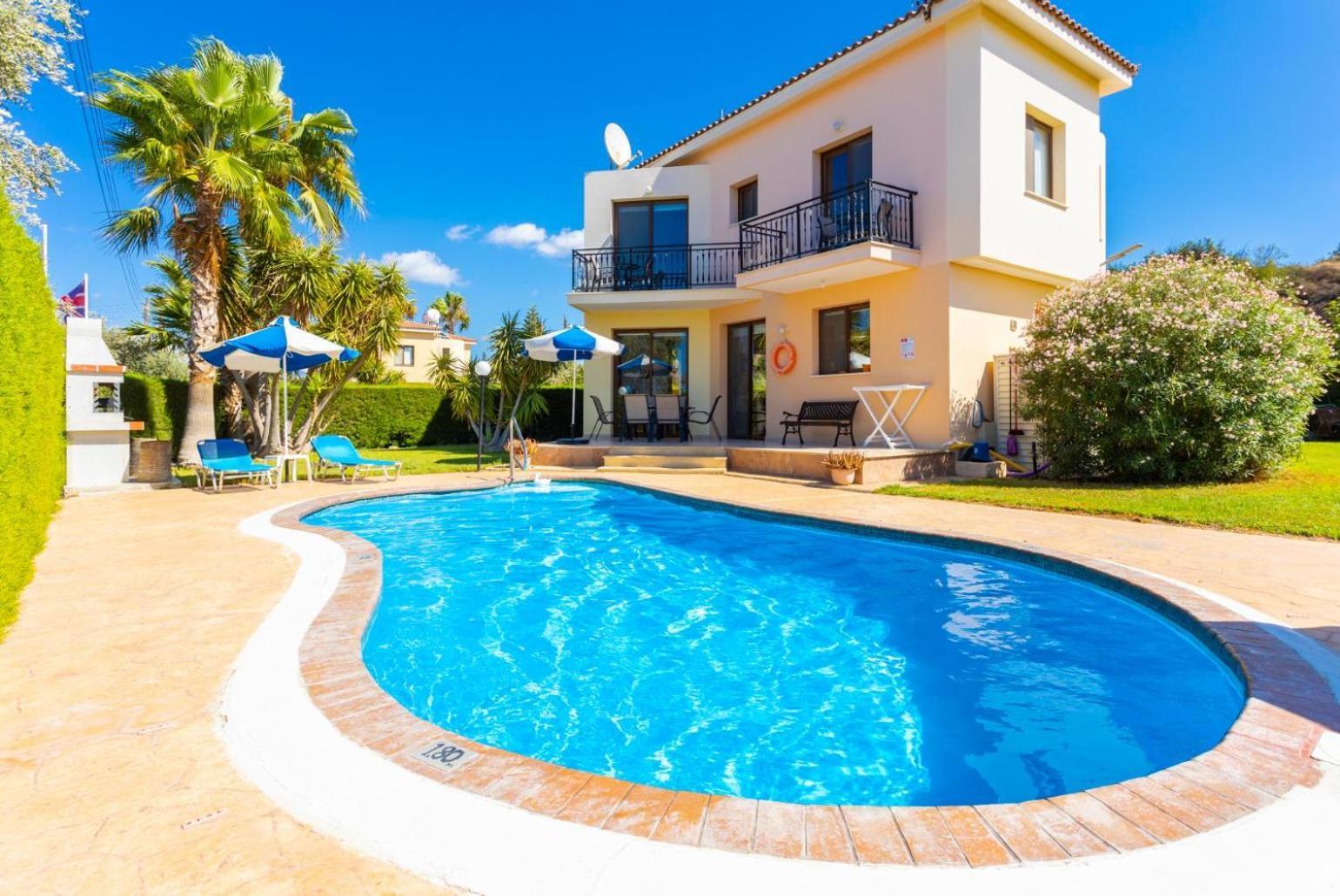 Villa Halima Georgios 폴리스 외부 사진