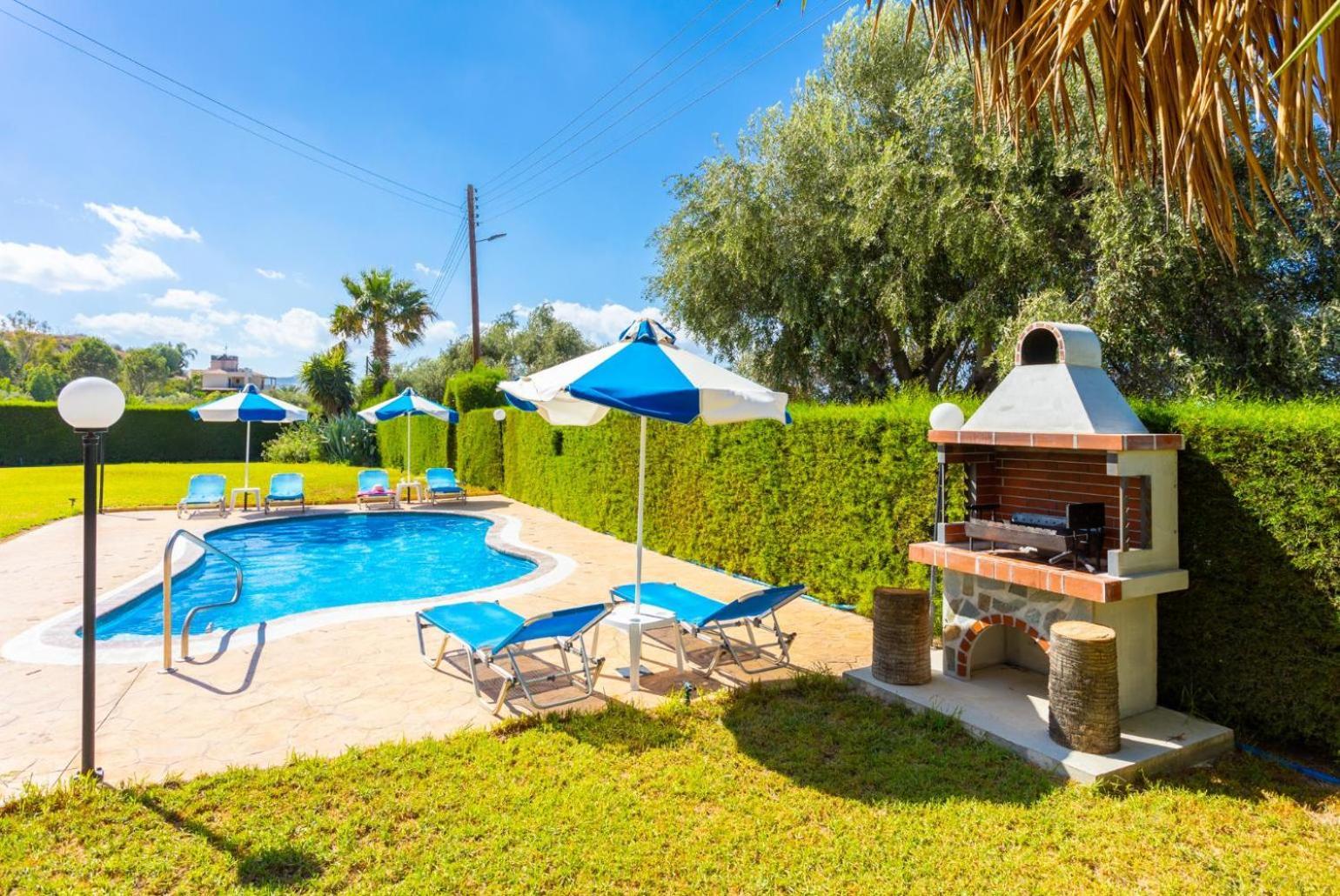 Villa Halima Georgios 폴리스 외부 사진